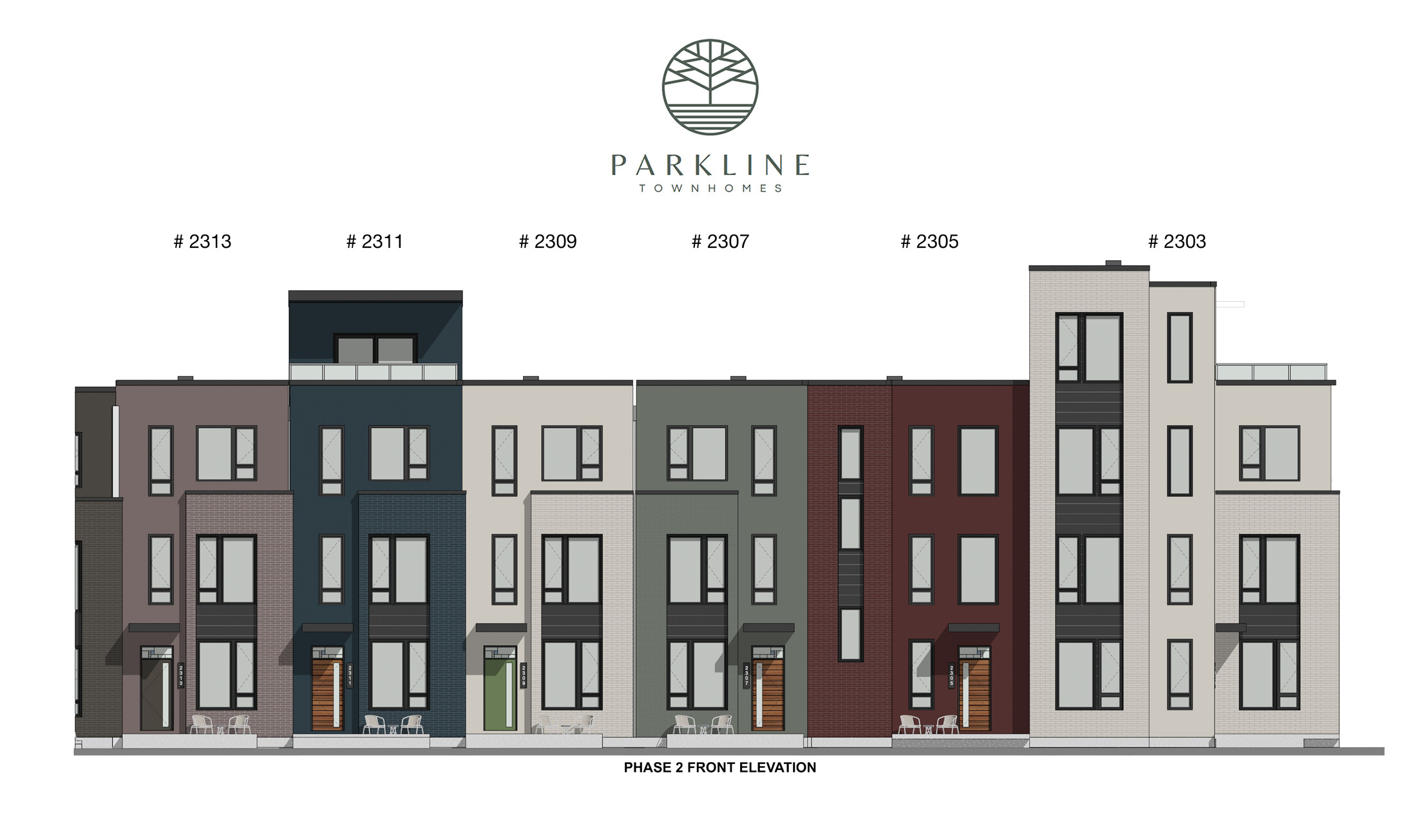 Parkline Townhomes - Phase 2 elevation