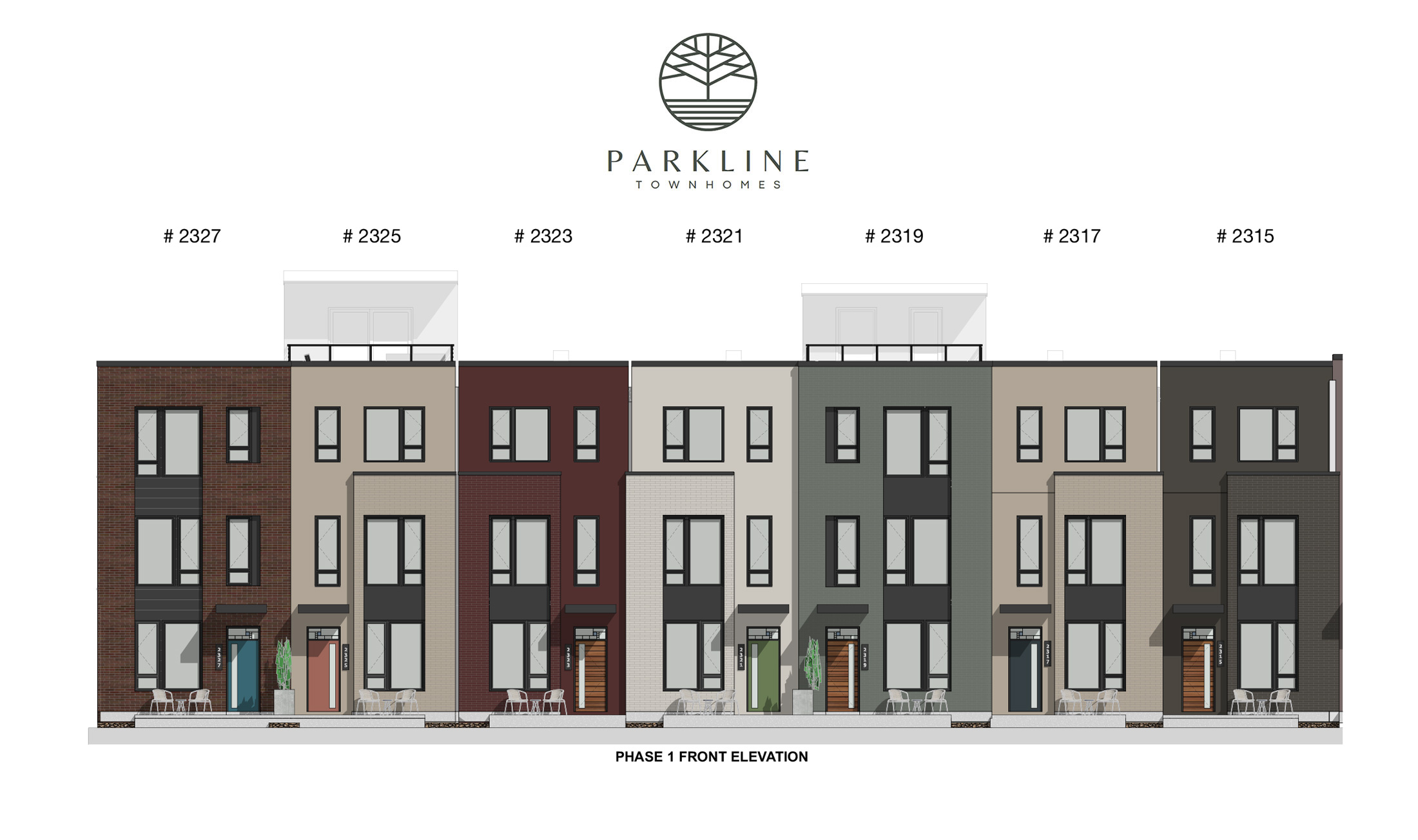 Parkline Townhomes - Phase 1 elevation