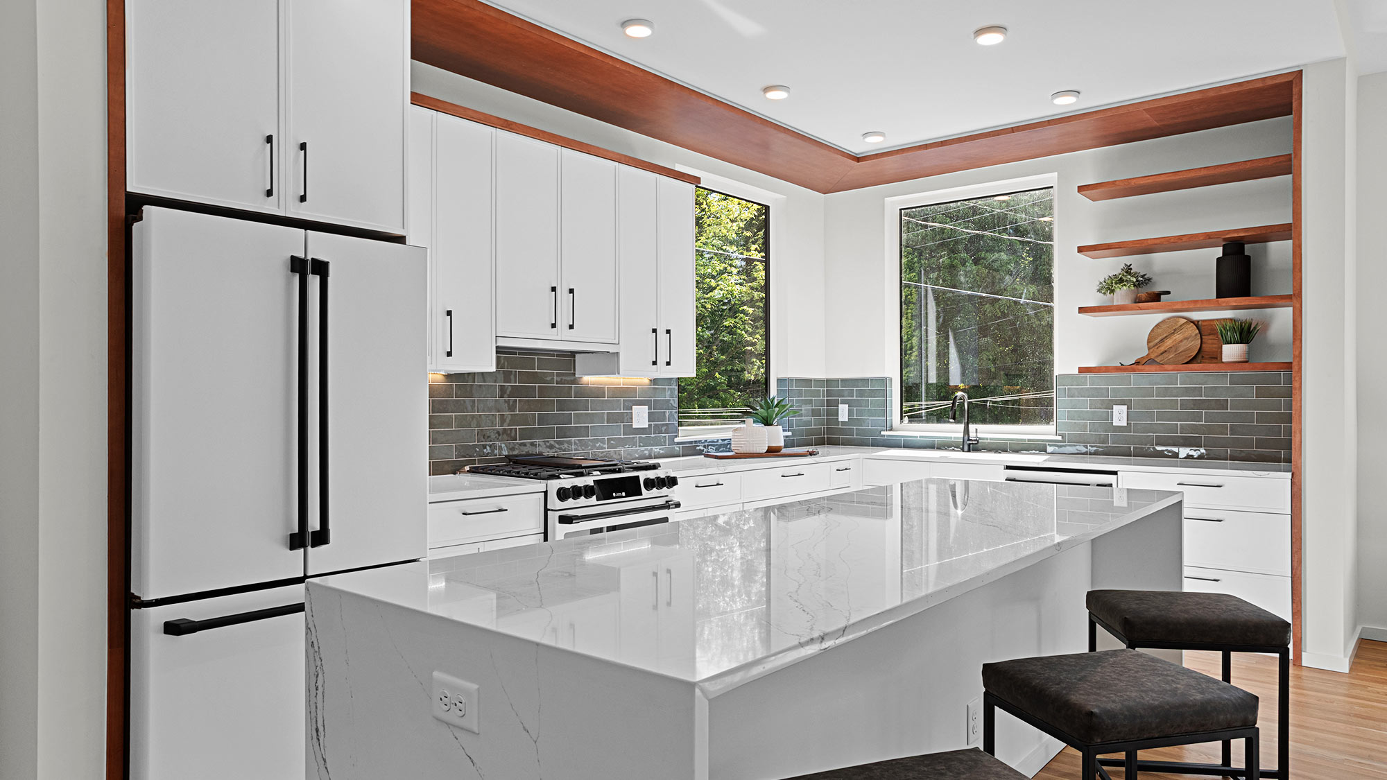 Parkline Townhomes - Modern Kitchen New Homes in Richmond Virginia