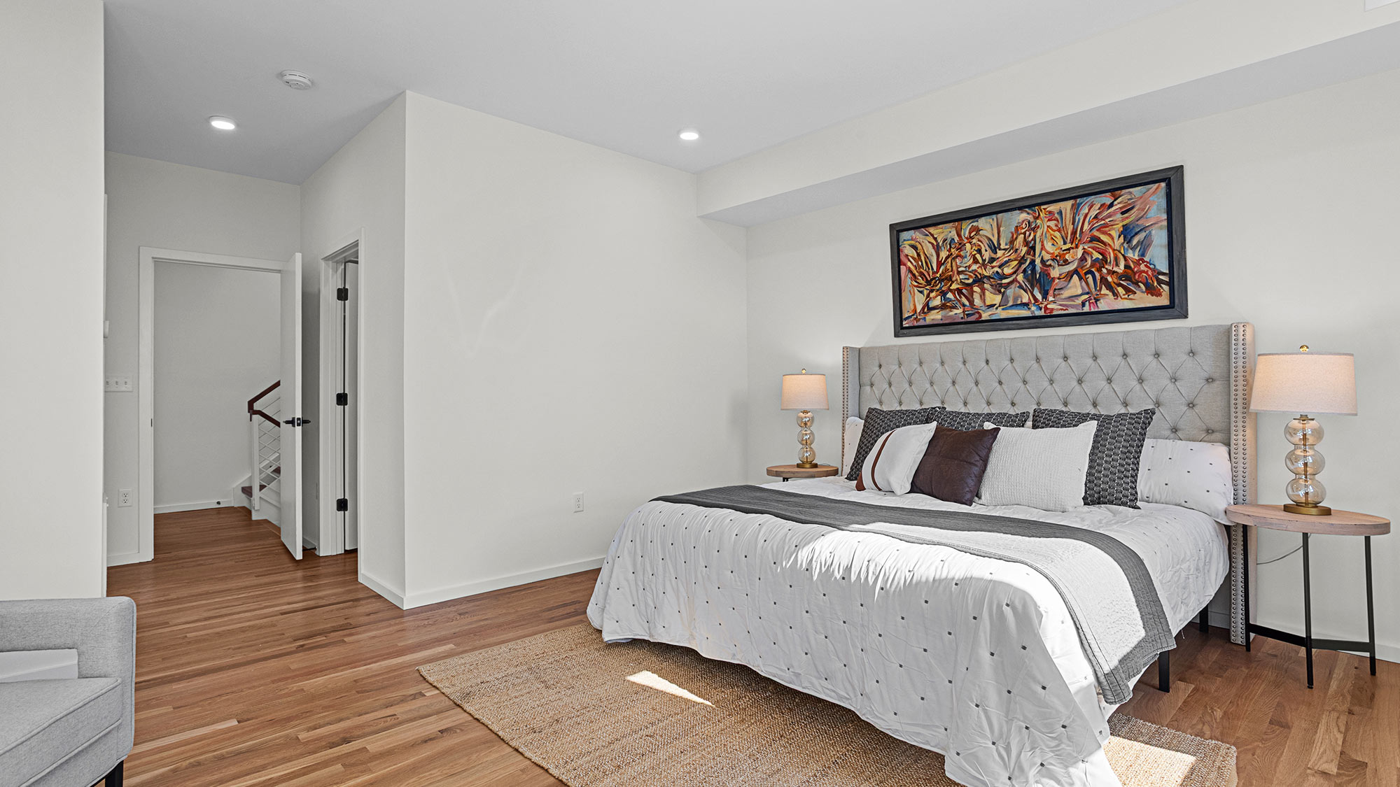 Parkline Townhomes - Primary Bedroom New Homes in Richmond Virginia